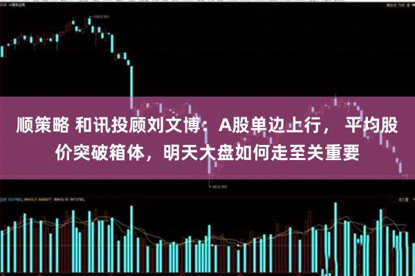 顺策略 和讯投顾刘文博：A股单边上行， 平均股价突破箱体，明天大盘如何走至关重要
