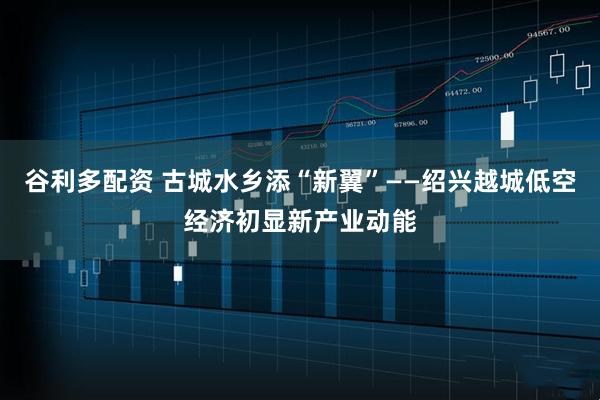 谷利多配资 古城水乡添“新翼”——绍兴越城低空经济初显新产业动能